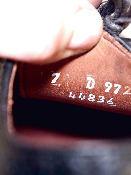 * NIB * $395 Allen Edmonds MADISON PARK Derby 7 D Black * add $15 new Trees main image 10
